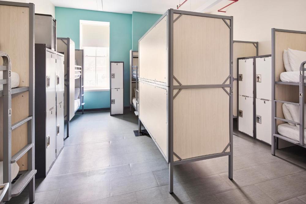 Bed in All-Gender 12-Bed Dormitory interior